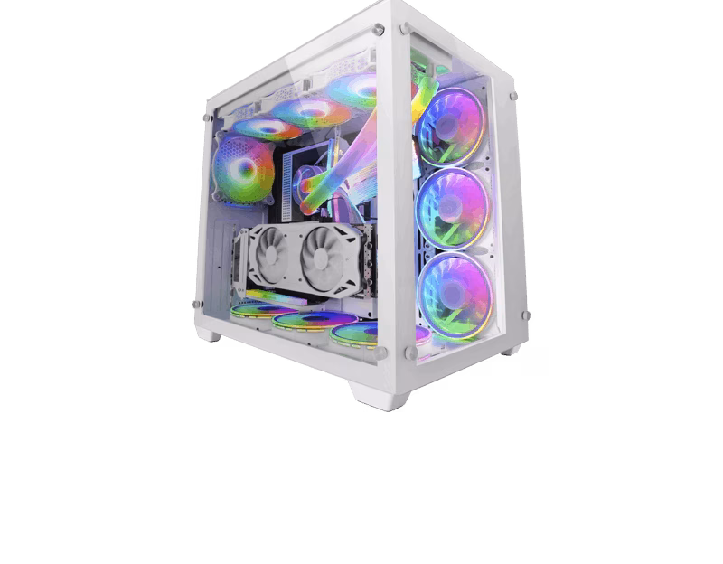 Mars Gaming MCV3 Gaming Case | White | MCV3W