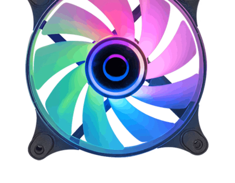 Mars Gaming MF-3D Fan | Black | Tax Free