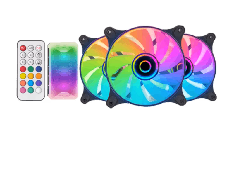 Mars Gaming MF-3DKIT ARGB Fan Kit | Black | Tax Free