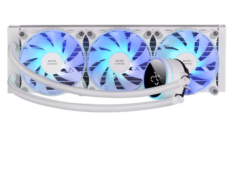 Mars Gaming ML-LCD360W ARGB Liquid Cooling | White | Tax Free