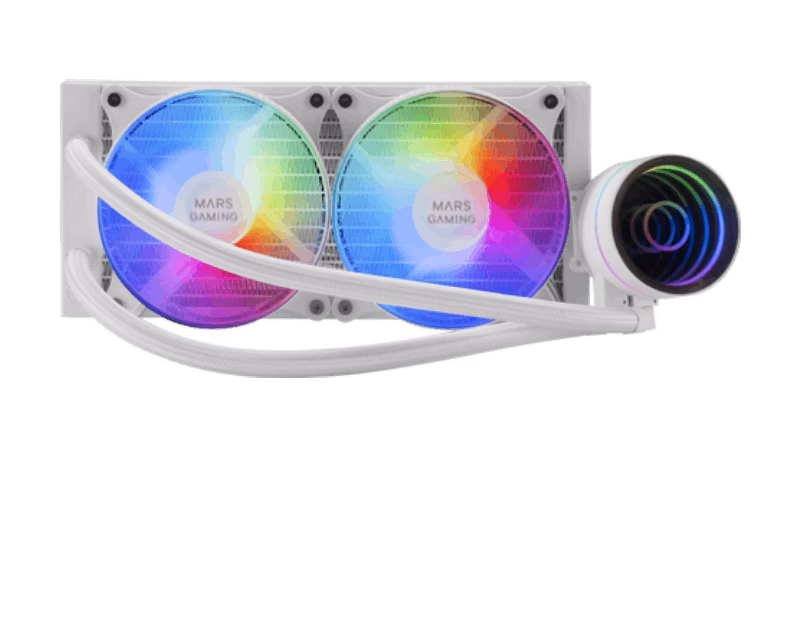 Mars Gaming ML-ONE240W Liquid Cooling Kit | White | Tax Free