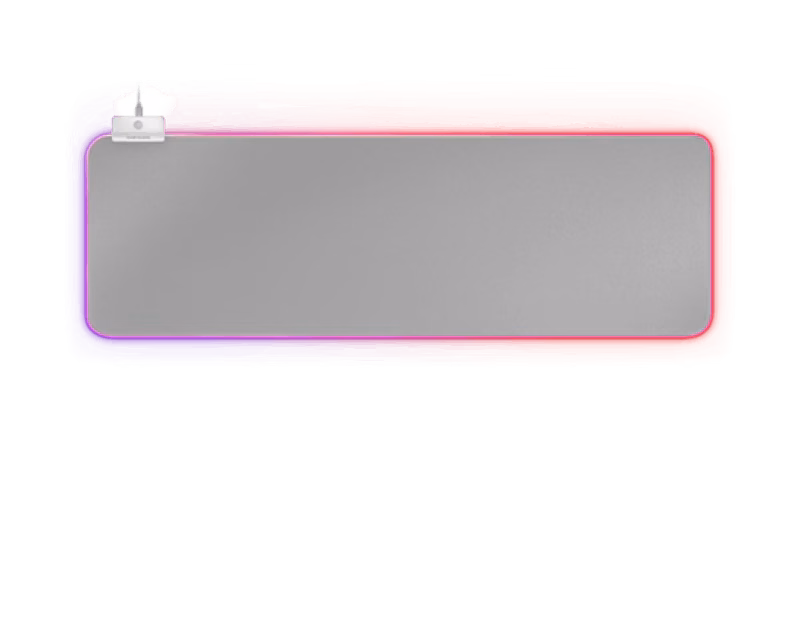 Mars Gaming MMPRGB2S Gaming Mousepad | Silver | Tax Free