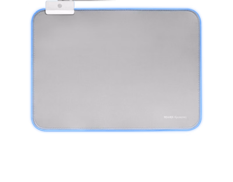 Mars Gaming MMPRGBLW Gaming Mousepad | White | Tax Free