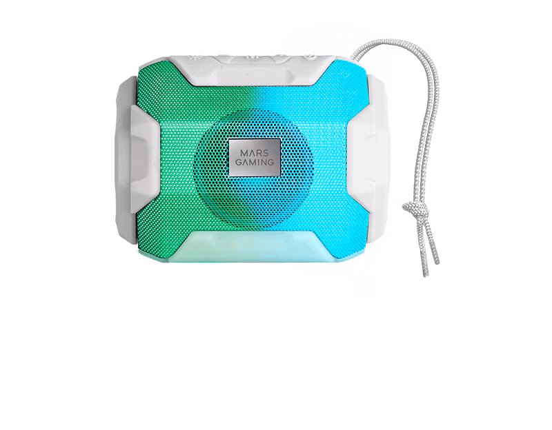 Mars Gaming MSBAX Bluetooth Speaker | White | MSBAXW