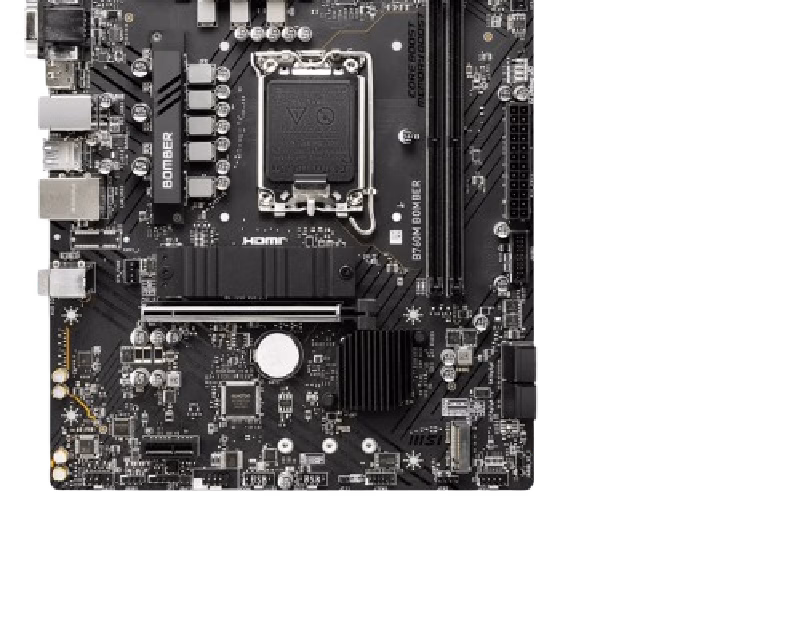 MSI B760M Bomber mATX Motherboard With Intel 12th/13th/14th Gen Support DDR5 | 911-7D90-041-OPENBOX