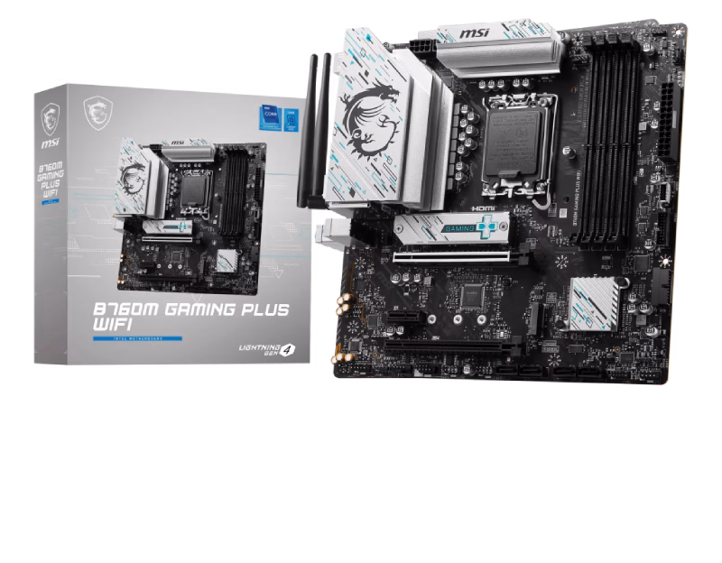MSI B760M Gaming Plus WiFi DDR5 | 911-7D99-017