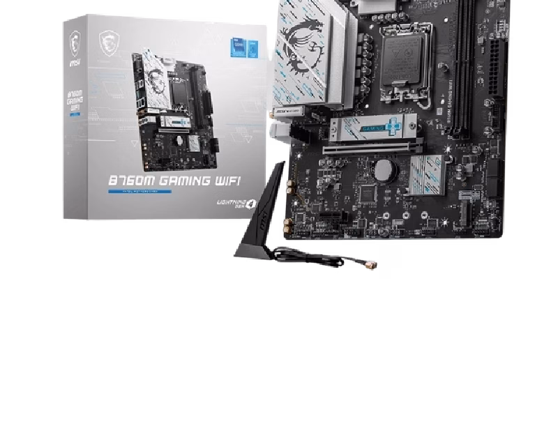 MSI B760M Gaming WiFi DDR5 mATX Motherboard | 911-7D90-063 | 1 YEAR WARRANTY