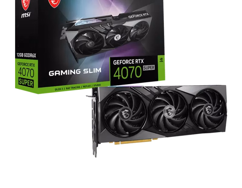 MSI GeForce RTX 4070 Super 12G Gaming Slim | 912-V513-648 | Tax Free
