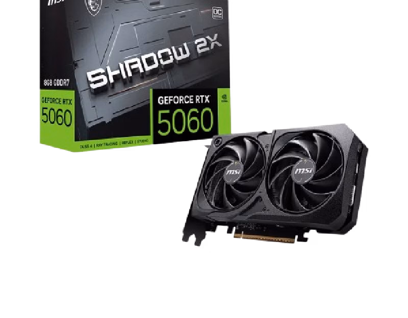 MSI GEFORCE RTX 5060 8GB SHADOW 2X OC VGA