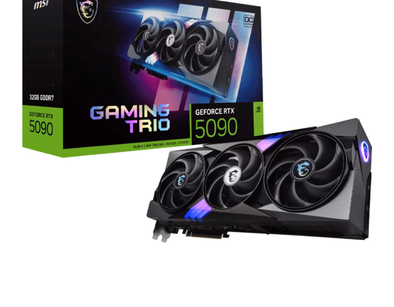 MSI GeForce RTX 5090 32G GAMING TRIO OC Graphics Card | 1 Years Warranty | Tax Free