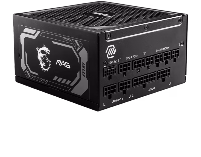 MSI MAG A1000GL 1000W Power Supply | 306-7ZP9B11-CE0