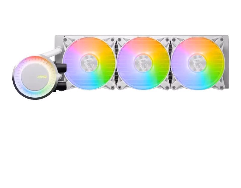 MSI MAG Coreliquid E360 Liquid Cooler | White | 306-7ZW6E21-C24
