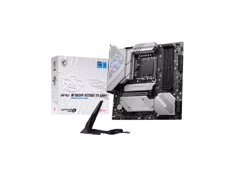 MSI MPG B760M Edge Ti WiFi DDR5 mATX Motherboard | 911-7E11-002