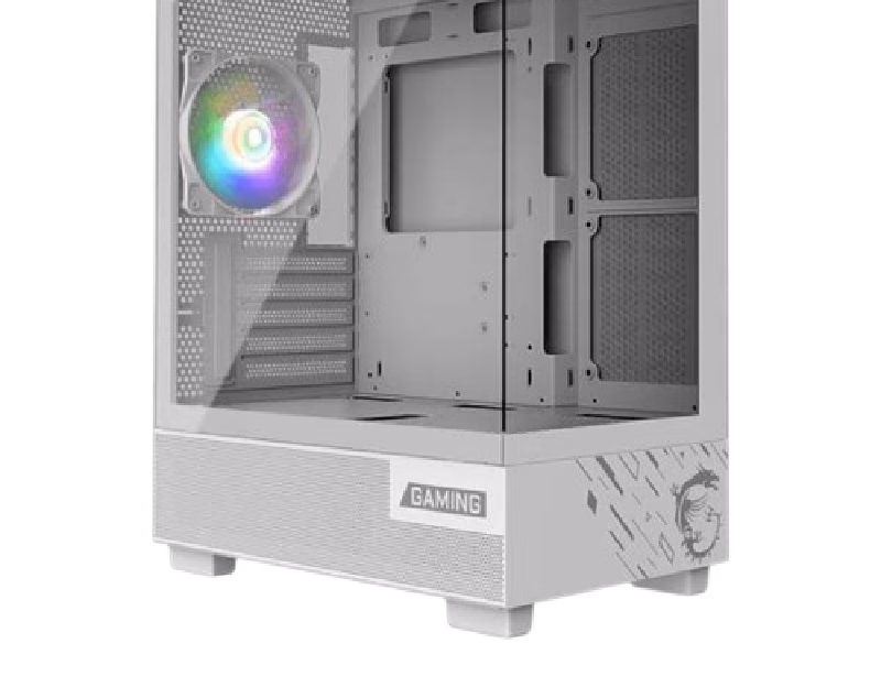 MSI PAG PANO M110A White MATX 3PCS AUTO RGB FAN