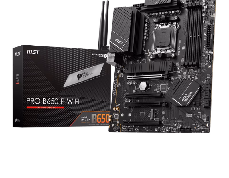 MSI PRO B650-P WiFi ProSeries Motherboard | 911-7D78-005