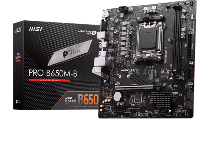 MSI PRO B650M-B DDR5 AMD Motherboard