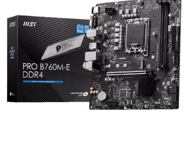 MSI PRO B760M-E DDR4 Motherboard | 911-7D48-042