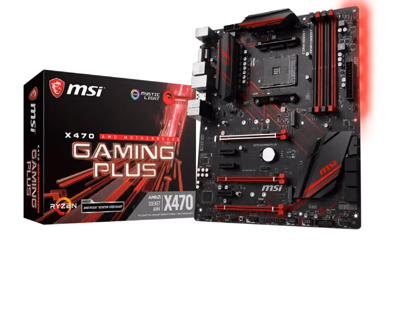 MSI X470 Gaming Plus DDR4 Motherboard | 911-7B79-011