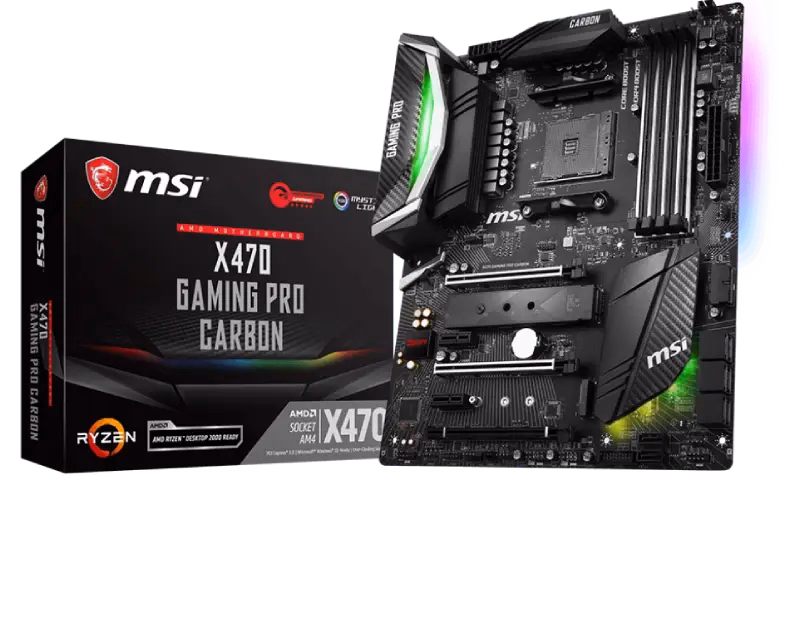 MSI X470 Gaming Pro Carbon DDR4 Motherboard | 911-7B78-004