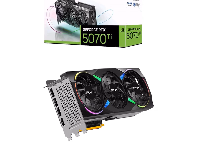 NVIDIA PNY GeForce RTX 5070Ti 16GB OC PCIE 5.0 | VCG5070T16TFXPB1