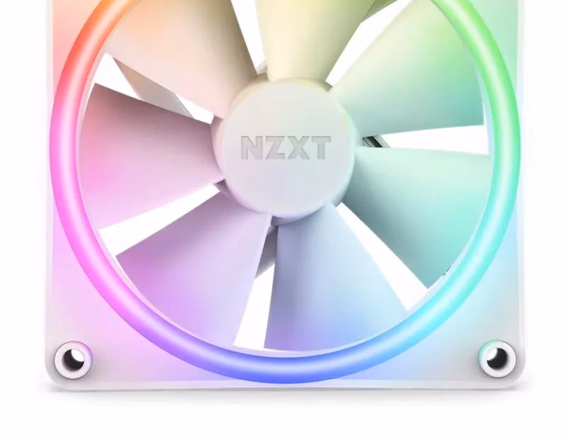NZXT F120RGB DUO PC Case Fan White | RF-D12SF-W1