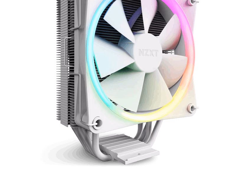 NZXT T120 RGB CPU Air Cooler | White