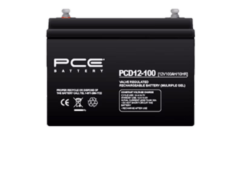 PCE PCD 12V 100Ah Deep Cycle Battery | PCD12-100