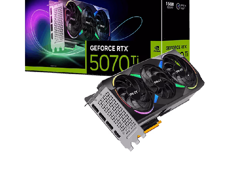 PNY GeForce RTX 5070 Ti ARGB EPIC-X RGB OC | Tax Included