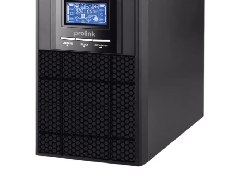 Prolink Online Ups 10kva + LCD With Internal Battery – 1KVA