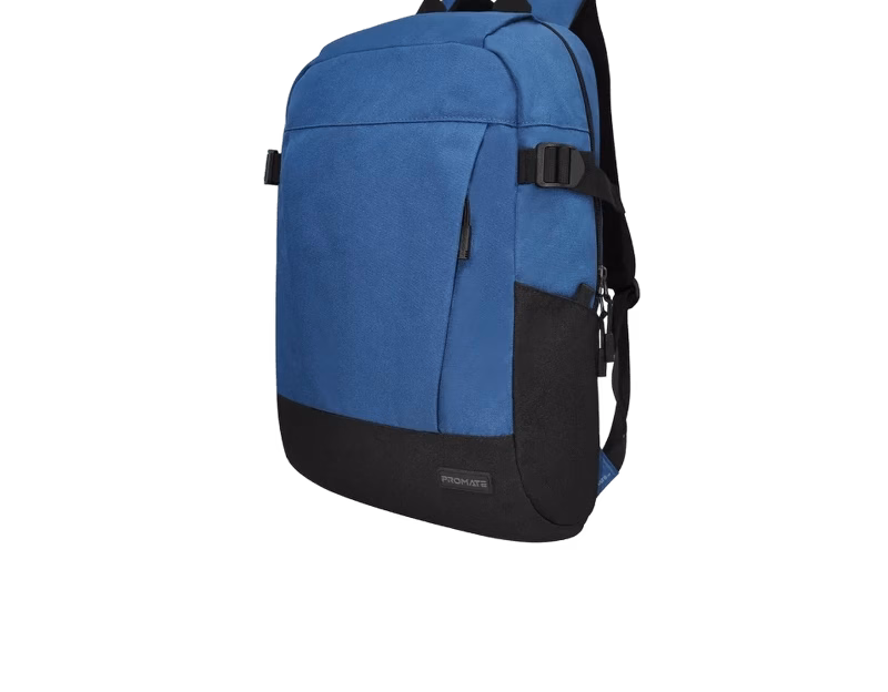 Promate 15.6″ ComfortStyle Laptop Backpack | Birger Blue