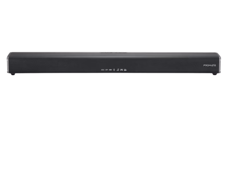 Promate CastBar-120 120W Ultra-Slim SoundBar with Built-in Subwoofer