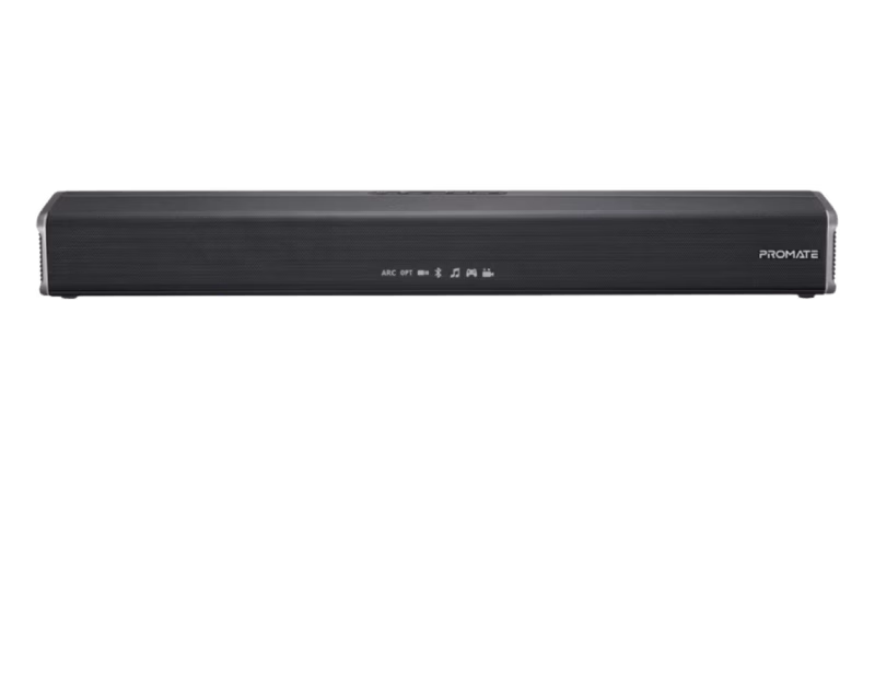 Promate CastBar-60 60W Ultra-Slim SoundBar with Built-in Subwoofer