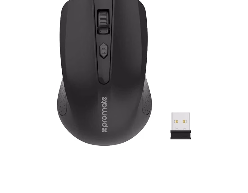 Promate Clix-8 Wireless Mouse | BLACK