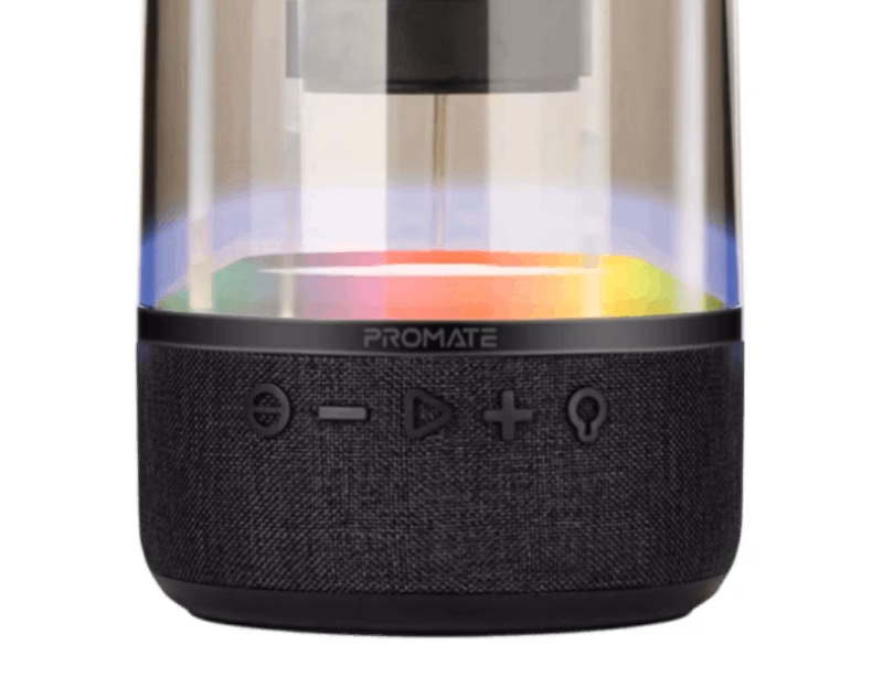 Promate Glitz-L HD LumiSound 360° Surround Sound Speaker | Glitz-L