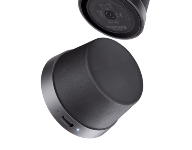 Promate Punch Mini Bluetooth Speaker with MagSafe Compatible Base