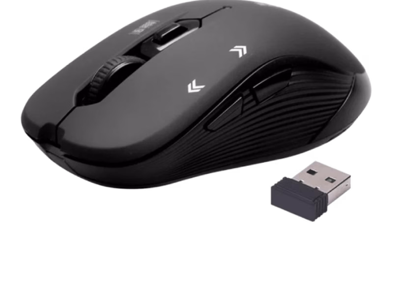 Promate Slider Optical Tracking Wireless Ergonomic Mouse