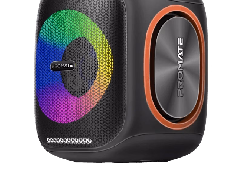 Promate Strike-40 LumiSound HD 40W True Wireless Speaker with RGB Light
