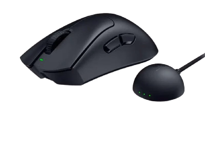 Razer DeathAdder V4 Pro – Ultra-LightWeight Wireless Ergonomic ESports Mouse | 2 Years Warranty