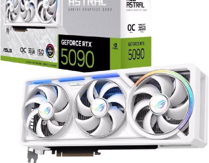ROG Astral GeForce RTX 5090 32GB GDDR7 WHITE OC Edition