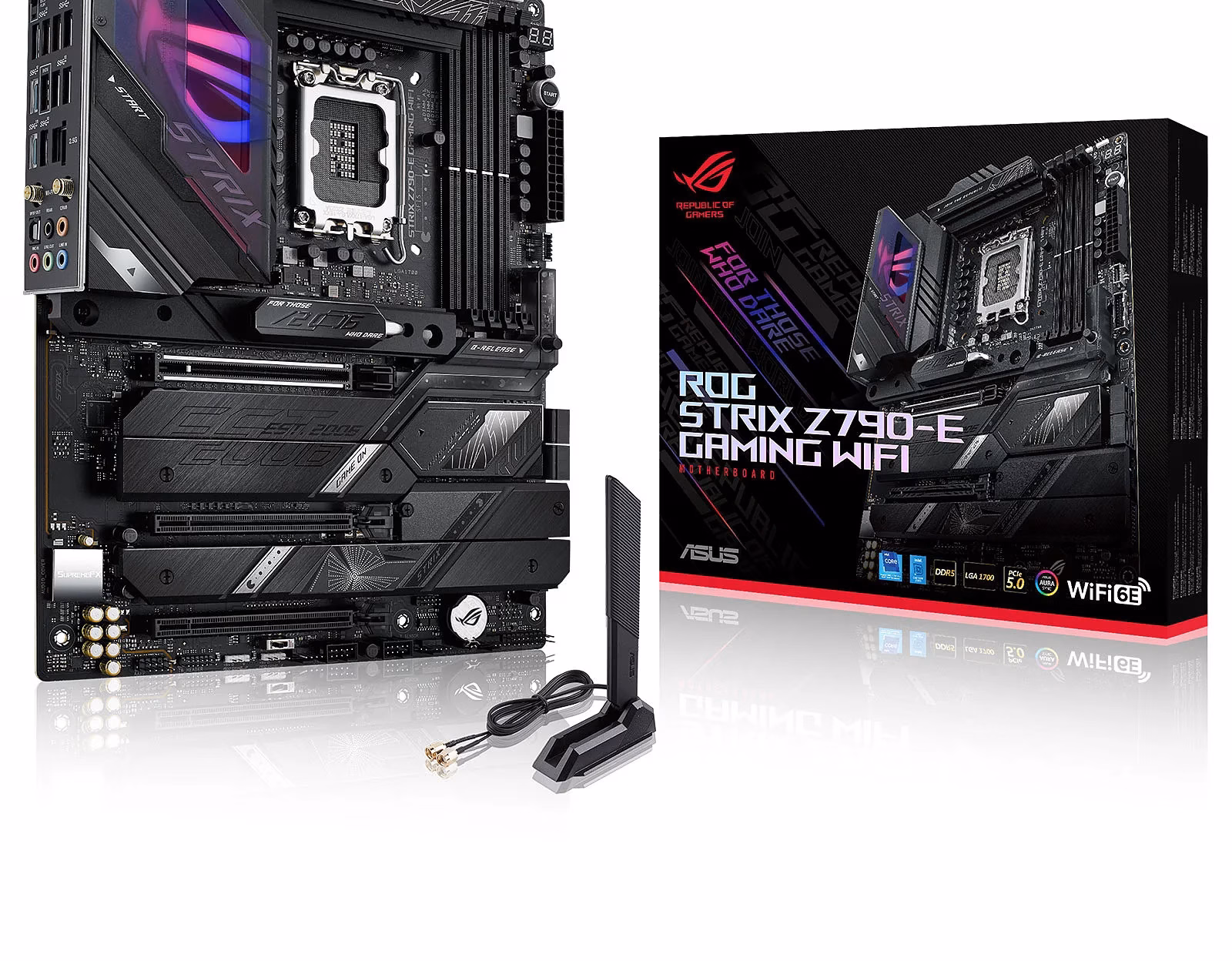 ROG MAXIMUS Z790 HERO Motherboard 90mb1cl0-M0EAYO PCIe 5.0,DDR5