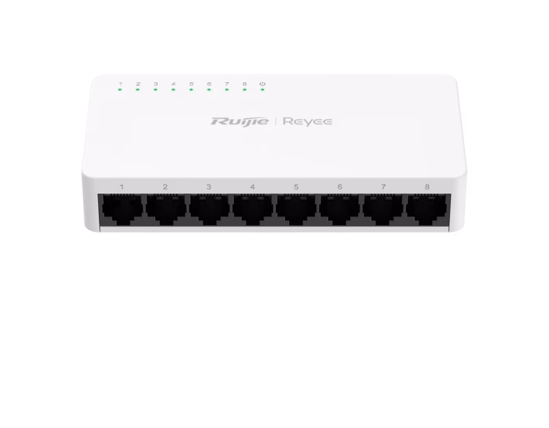 Ruijie Reyee RG-ES08G-L 8-Port 10/100/1000 Mbps Unmanaged Non-PoE Switch | Tax Included