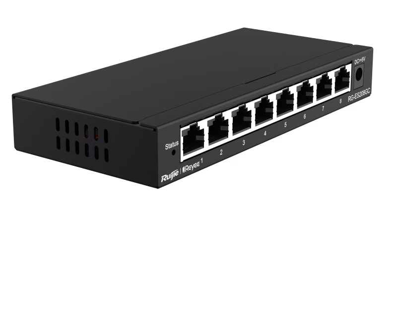 Ruijie Reyee RG-ES208GC 8-Port Gigabit Smart Cloud Managed Non-PoE Switch | Tax Included
