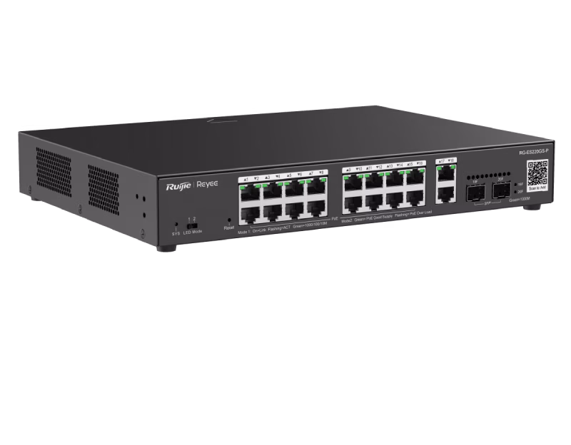 Ruijie Reyee RG-ES220GS-P 20-Port Gigabit Smart Cloud Managed PoE Switch | Tax Included