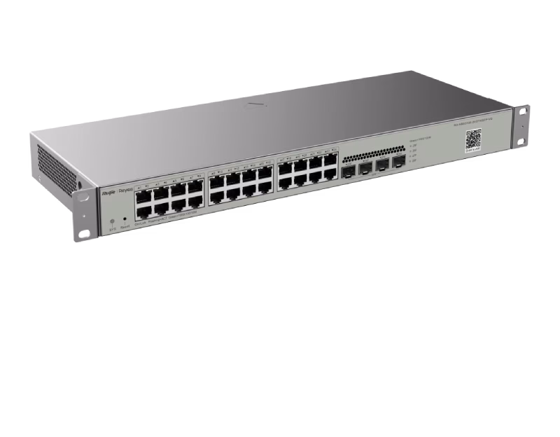 Ruijie Reyee RG-NBS3100-24GT4SFP V2 28-Port Gigabit Layer 2 Cloud Managed Non-PoE Switch 1G Uplinks | Tax Included