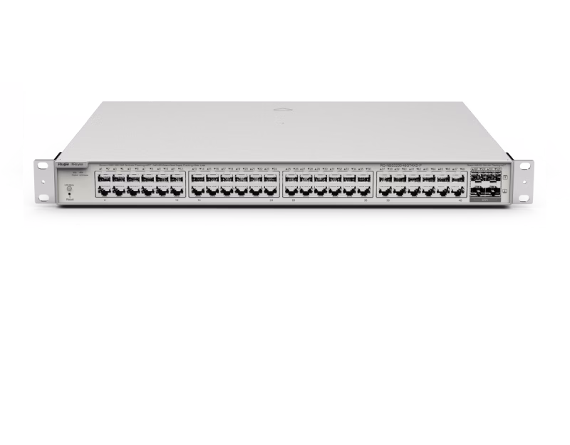 Ruijie Reyee RG-NBS3200-48GT4XS-P 48-Port Gigabit Layer 2 Managed Switch, 4 * 10G Uplinks | Tax Included