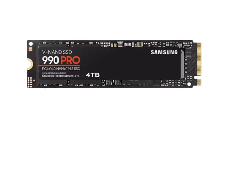 Samsung 990 PRO PCIe 4.0 NVMe SSD 4TB | MZ-V9P4T0B/AM