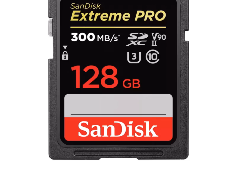 SanDisk 128GB Extreme PRO SDHC UHS-II Memory Card | SDSDXDK-128G-GN4IN