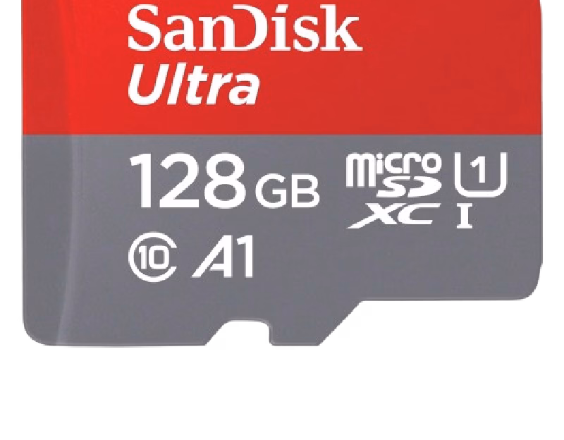 SanDisk 128GB Ultra microSDXC UHS-I Memory Card | SDSQUAB-128G-GN6MN