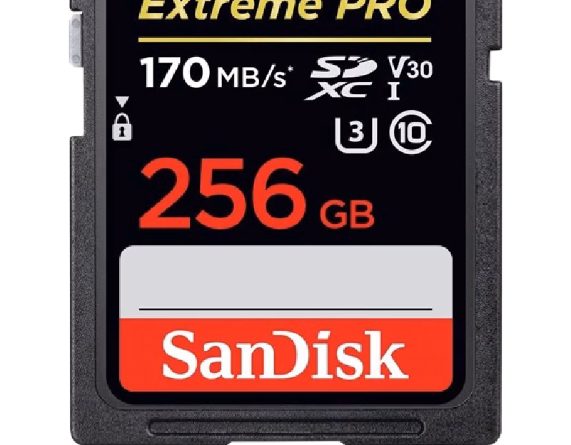 SanDisk 256GB Extreme Pro SD Card | ‎SDSDXXY-256G