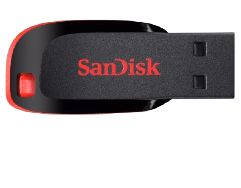 SanDisk 64GB Cruzer Blade USB 2.0 Flash Drive | SDCZ50-064G-B35